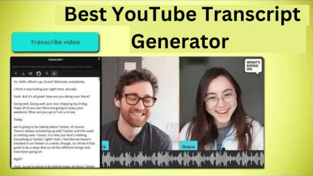 Best-Youtube-Transcript-Generator
